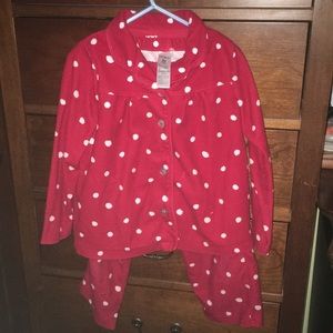 Red Christmas Pajamas 2-piece